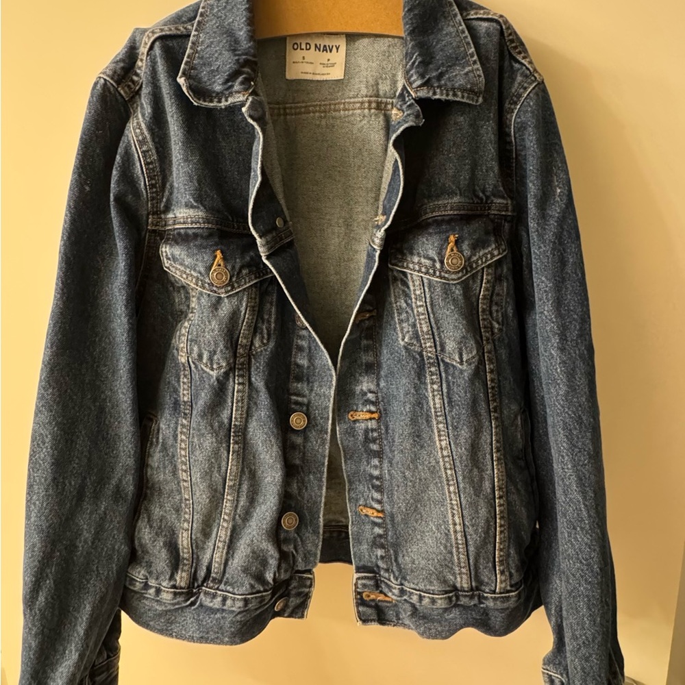 Old Navy Classic Blue Jean Jacket